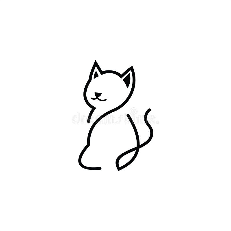 Cat icon  Black cat artwork, Cat icon, Cute sketches