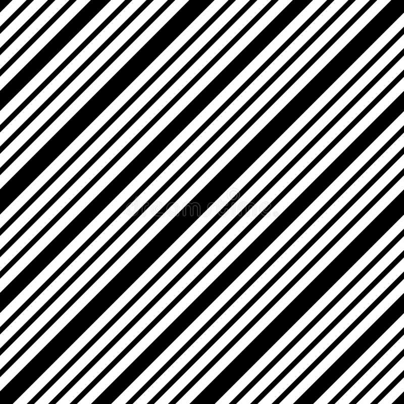 Simple line seamless vector black and white pattern royalty free illustration