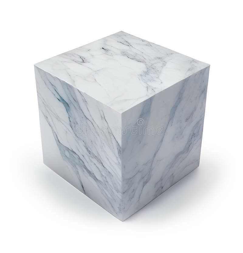 MARBLE CUBE XS WHITE MARBLE CUBE XS WHITE