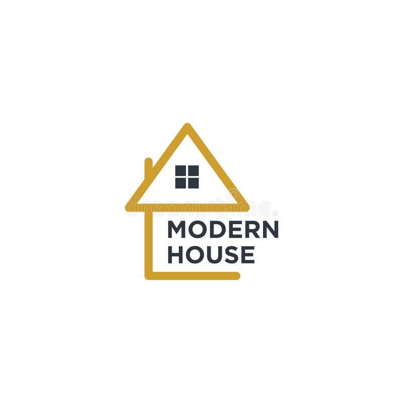 Simple Minimalist Home,house Logo for Real Estate Modern Design ...