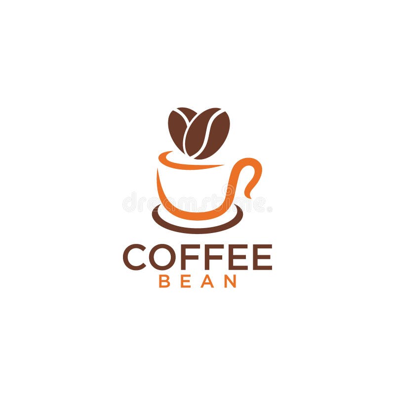 Modern coffee, cafe logo design template vector illustration