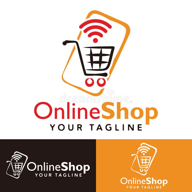 Simple Modern Logo, Fast Online Shopping Solution Based on Contemporary