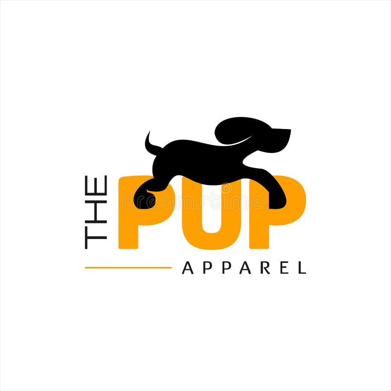Simple Pet Apparel Logo Design Template Stock Vector Illustration Of simple-pet-apparel-logo-design-template-stock-vector-illustration-of