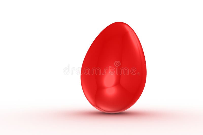 Simple red egg