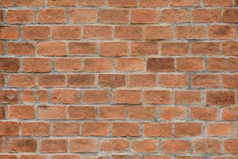 Simple rustic brick and concrete wall pattern for industrial and minimalism design