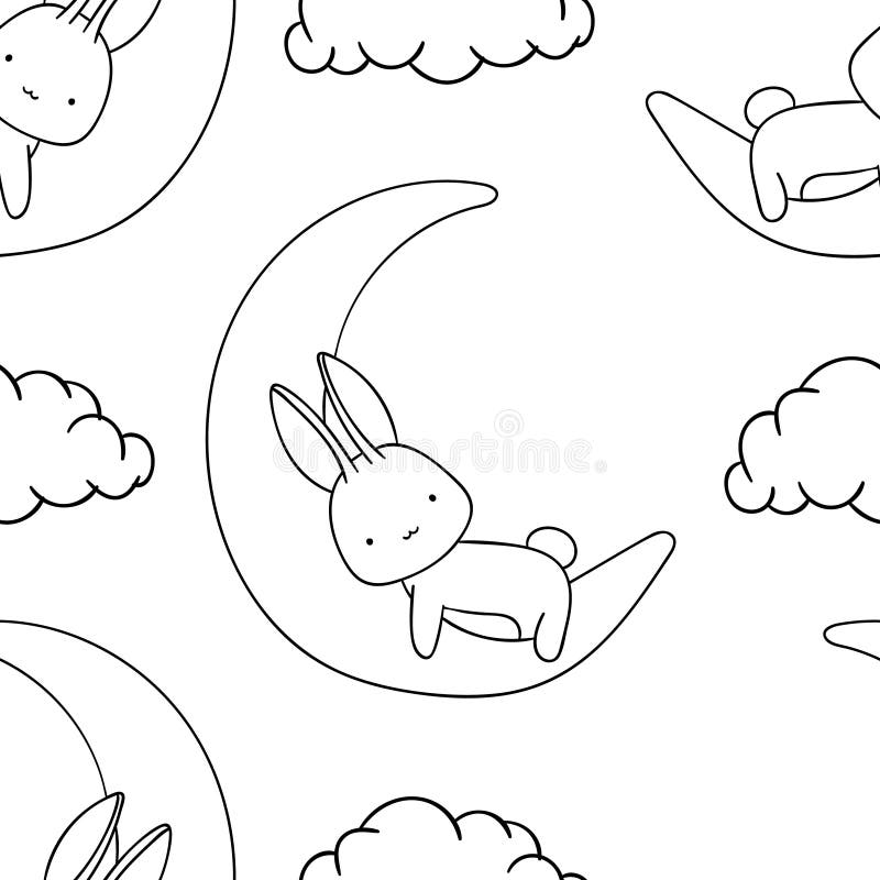 Bunny Coloring Pages Simple Latest Free - Coloring Pages Printable