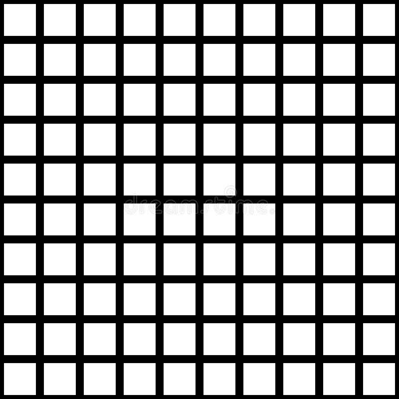 Simple seamless square grid pattern background vector illustration