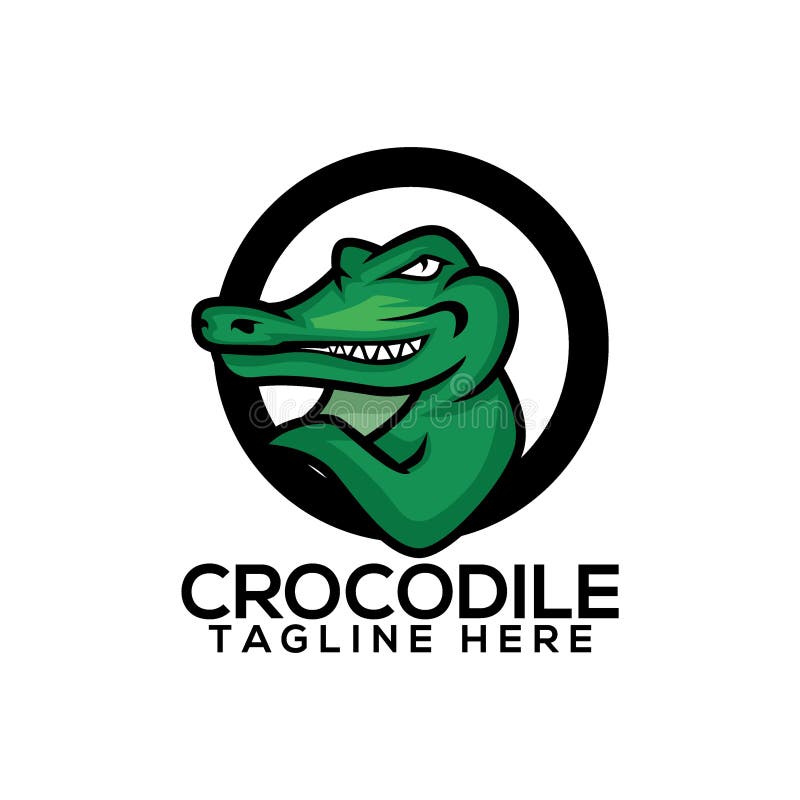 Crocodile Logo Vector Art Logo Template And Illustration 