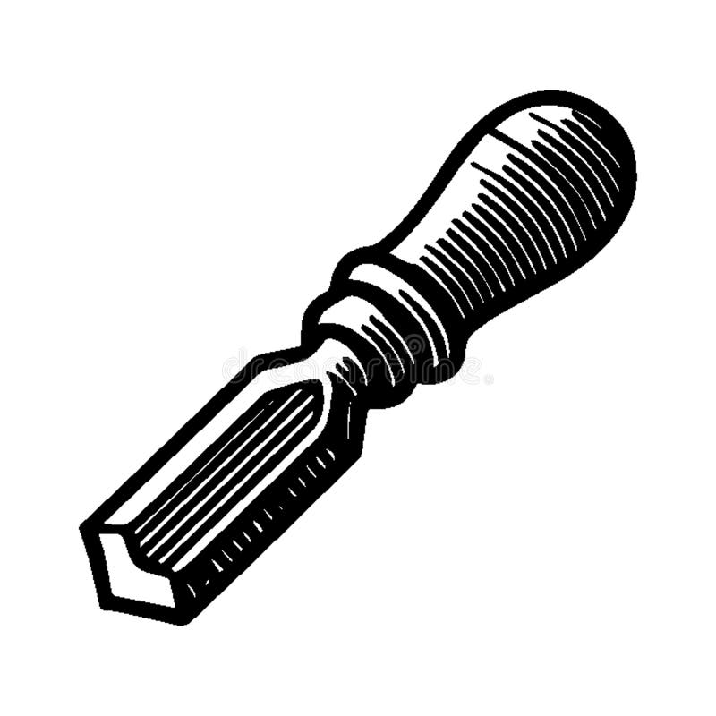 Simple Power Drill Vector Icon For Logo Illustration. vector illustration