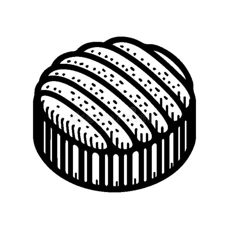 Simple Vector Icon Of Gnocchi Logo Design Illustration. vector illustration