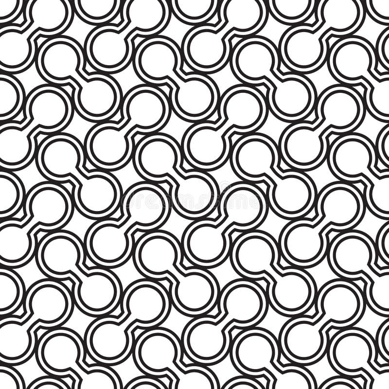 Simple vector pattern - lines on white background vector illustration