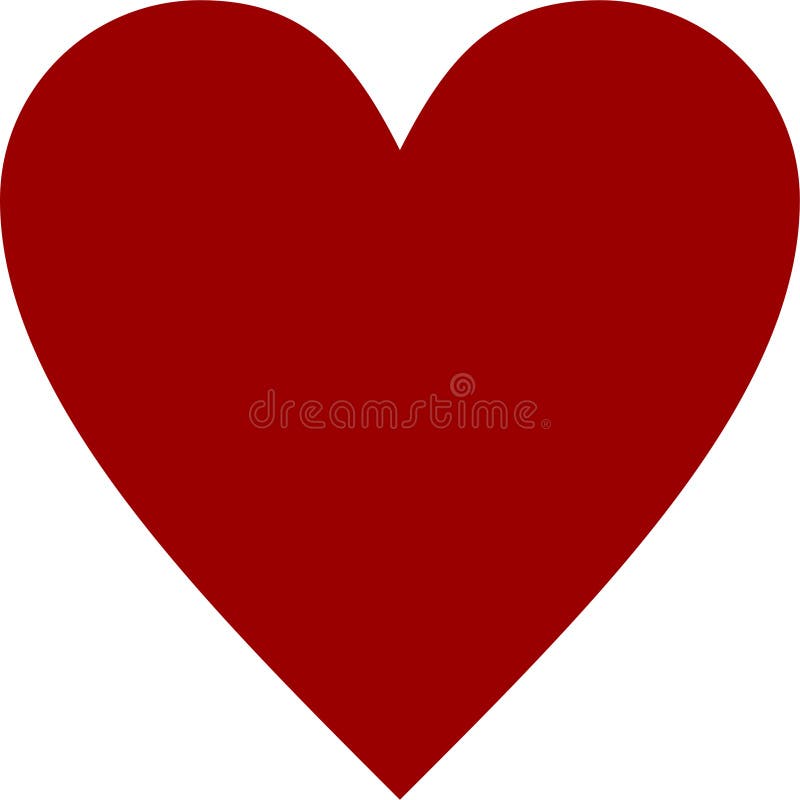 Red Clipart Heart vector stock vector. Illustration of love - 99994962