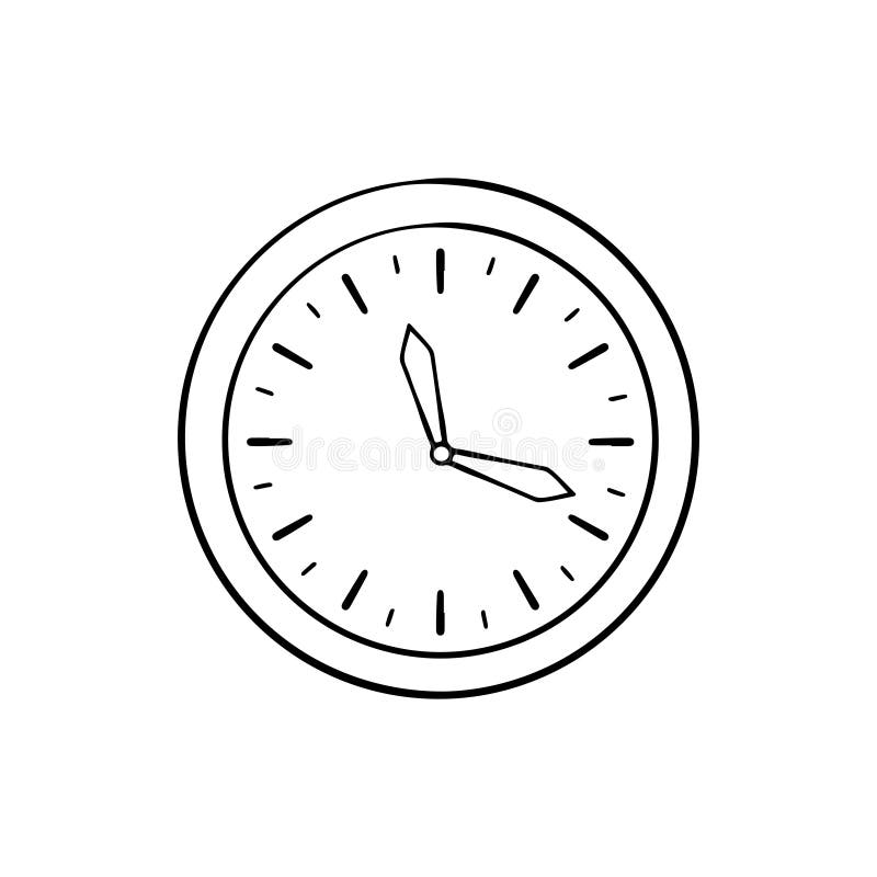 Sketch Wall Clock Stock Illustrations 1,003 Sketch Wall Clock Stock