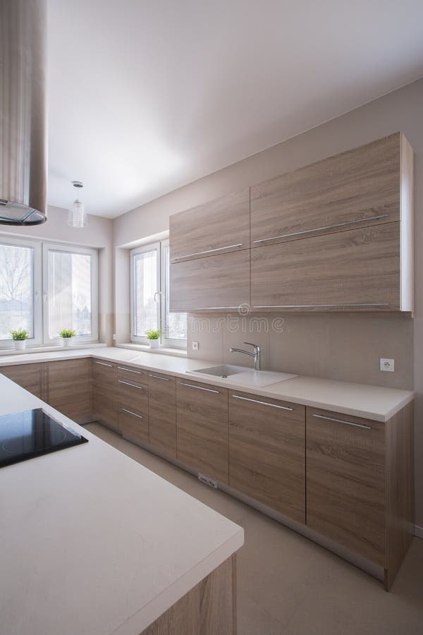 Simple wooden units royalty free stock photo