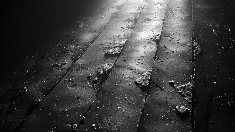 Simplicity in Monochrome: Abstract Black and White Minimal Background