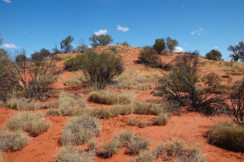 Simpson desert, australia outb stock images
