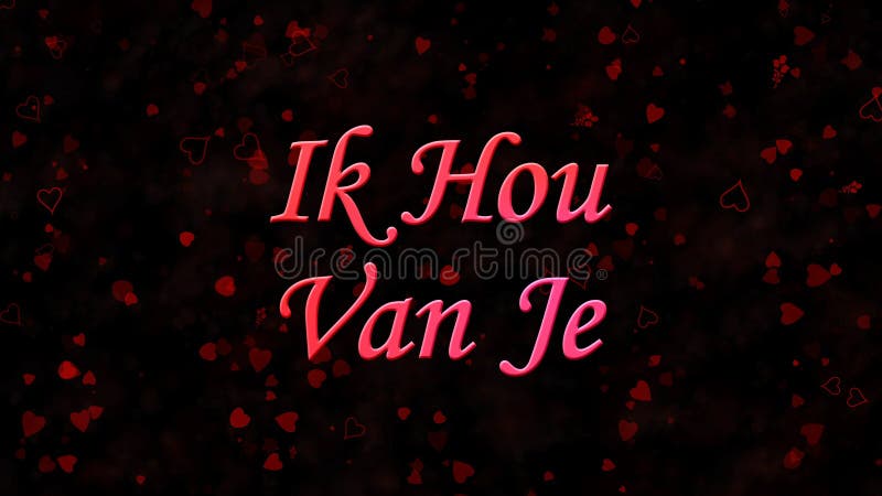 Ich Liebe Nederland (die Niederlande) Stock Abbildung Illustration