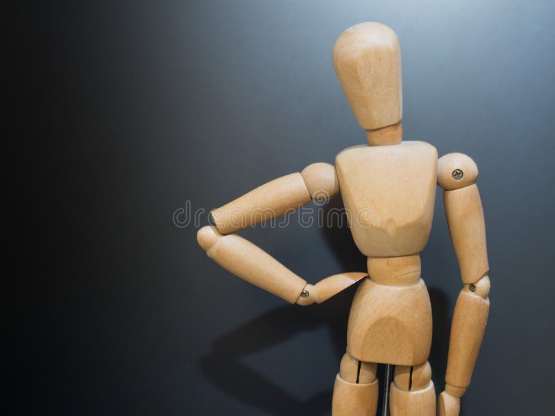 Simulacre en bois images stock Simulacre en bois images stock
