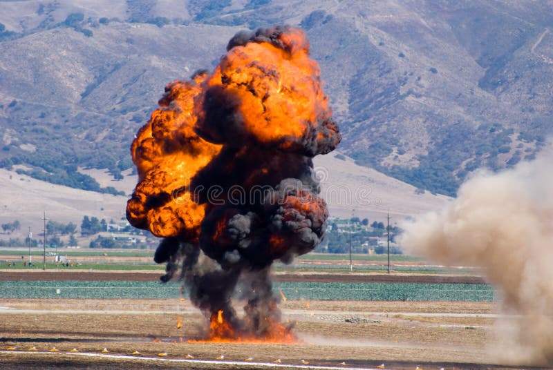 Simulated Explosion at Airshow