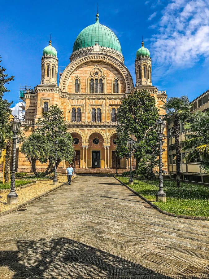 Sinagoga the Temple, Which is Made in Moorish Editorial Image