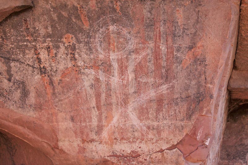 Sinagua Rock Art royalty free stock photo