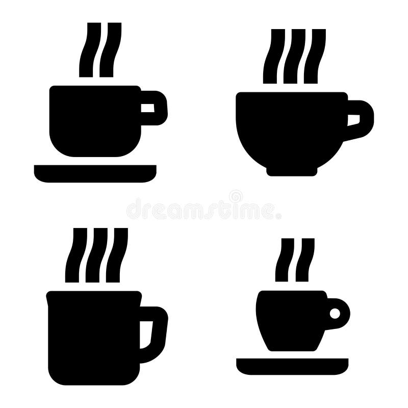 Sinalização de café ilustração royalty free