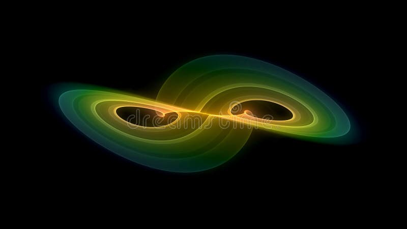 Sinal colorido de infinidade ilustração do vetor