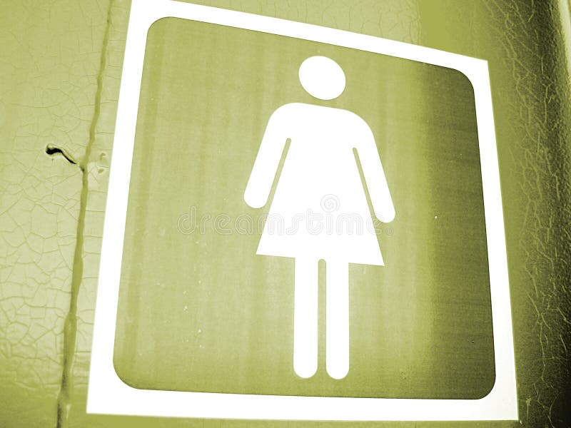 Download Sinal das senhoras foto de stock. Imagem de restroom, mulher - 56300
