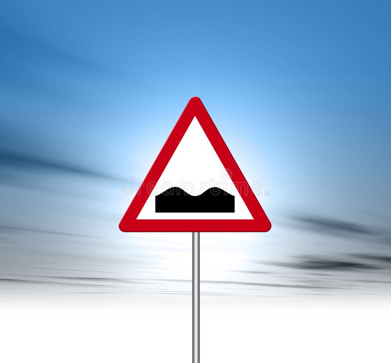 Sinal de estrada ilustração royalty free Sinal de estrada ilustração royalty free