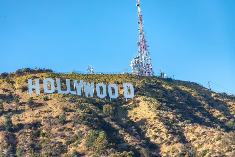 Los Angeles Sinal de Hollywood — Fotografia de Stock Editorial