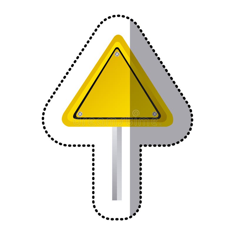 ícone Amarelo Do Sinal De Tráfego Da Forma Do Diamante Da Etiqueta