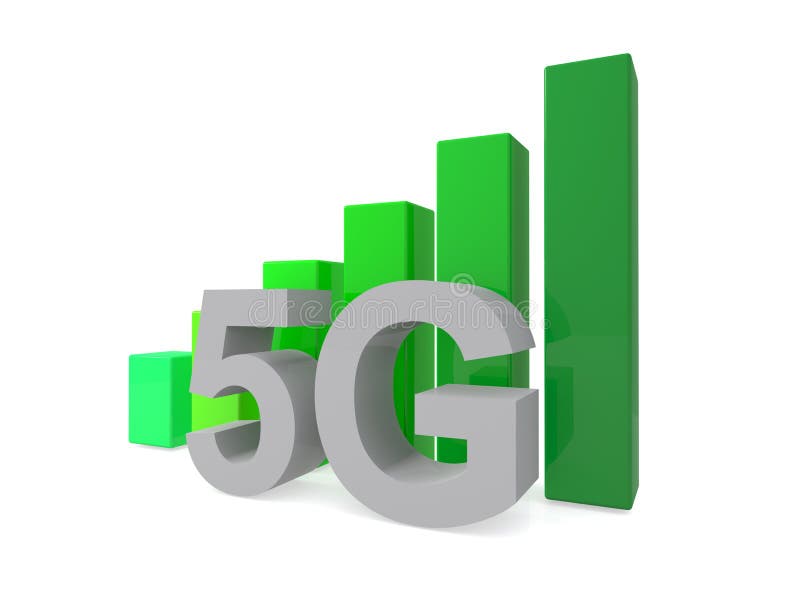 sinal ilustrado 5G imagens de stock sinal ilustrado 5G imagens de stock