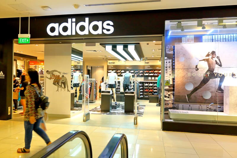 Adidas Sports Retail Boutique Outlet Editorial Photo - Image of popular, active: 98823876