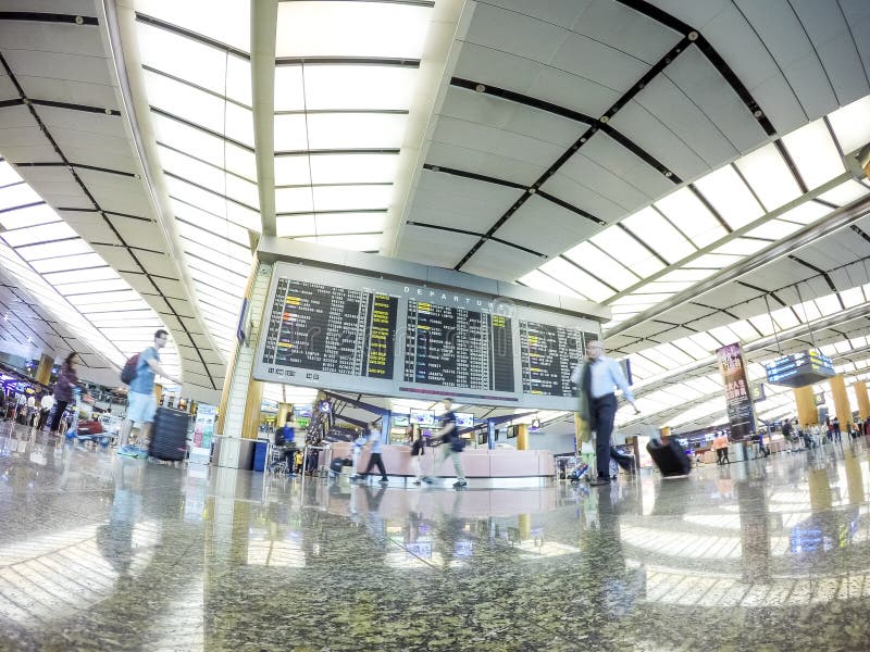 Singapore Airport stock photography