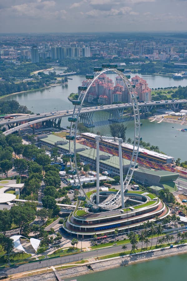 Singapore Flyer, world biggest ferris wheel