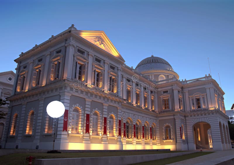 Singapore History Museum at Evening