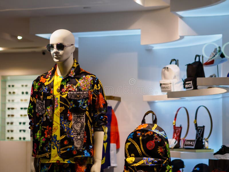 SINGAPORE - CIRCA APRIL, 2019: Louis Vuitton store in Changi