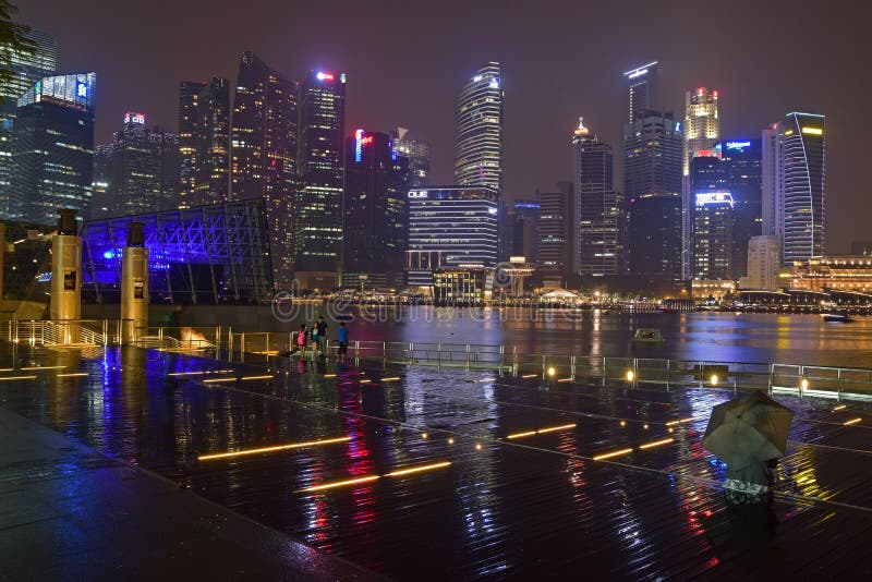 Singapore Marina Bay Sands Promenade Event Plaza