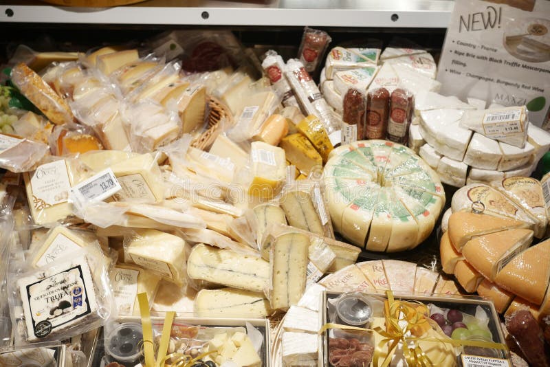 Singapore Orchard 12 June 2022. Collection of Cheese Displaying at