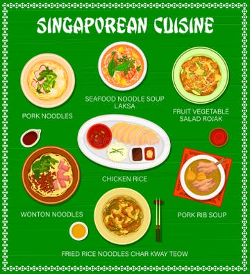Singaporean Food Stock Illustrations – 181 Singaporean Food Stock ...