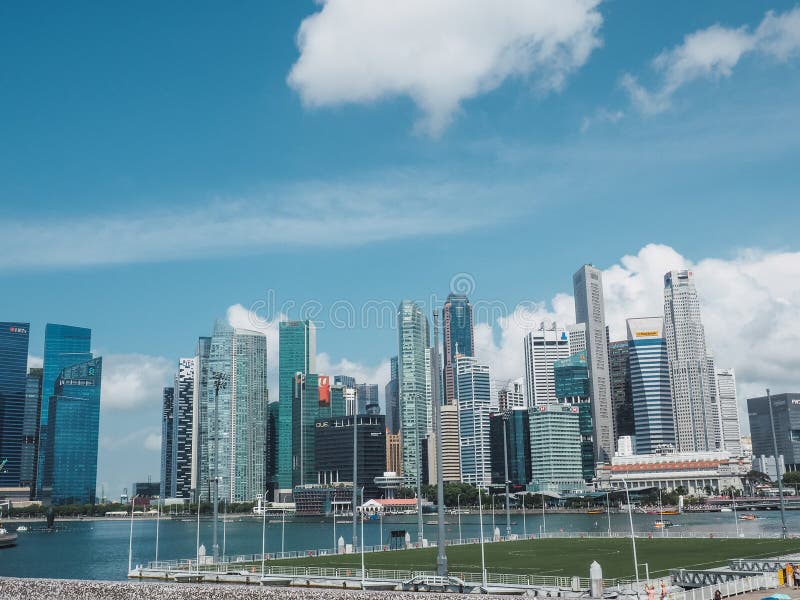 SINGAPOUR - 9 JUILLET 2019 image libre de droits SINGAPOUR - 9 JUILLET 2019 image libre de droits