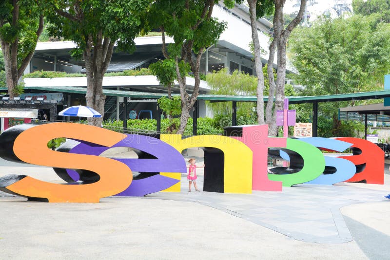 Singapour Sentosa photo libre de droits Singapour Sentosa photo libre de droits