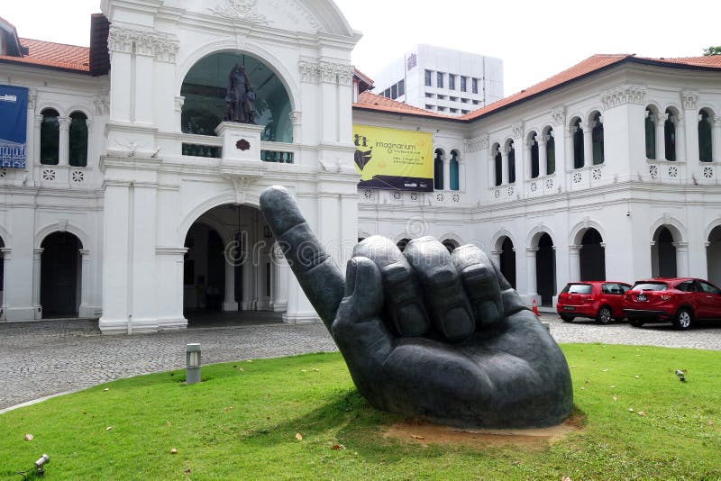 Singapur Art Museum stockfotos Singapur Art Museum stockfotos