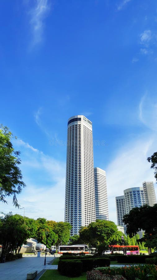 Singapur Swissotel lokalizować w urząd miasta Singapur obraz royalty free Singapur Swissotel lokalizować w urząd miasta Singapur obraz royalty free