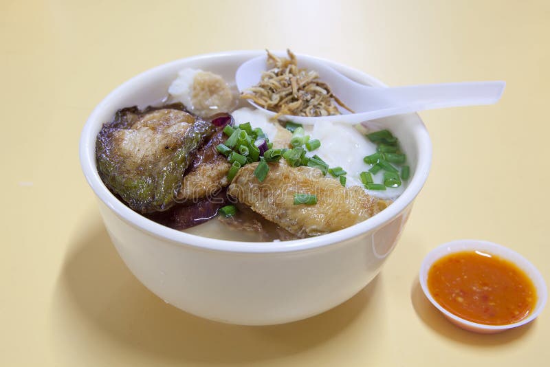 Singapura Yong Tau Foo Soup fotos de stock Singapura Yong Tau Foo Soup fotos de stock