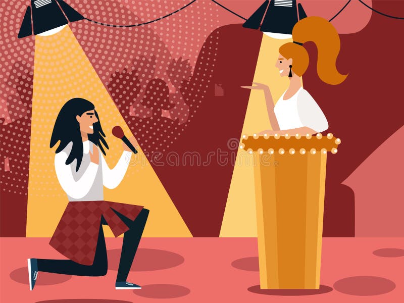 Audition Stock Illustrations – 2,885 Audition Stock Illustrations