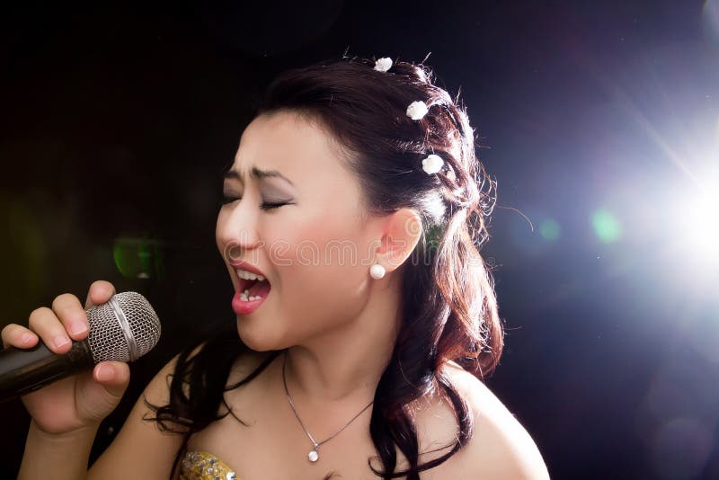 Singing woman of Asia