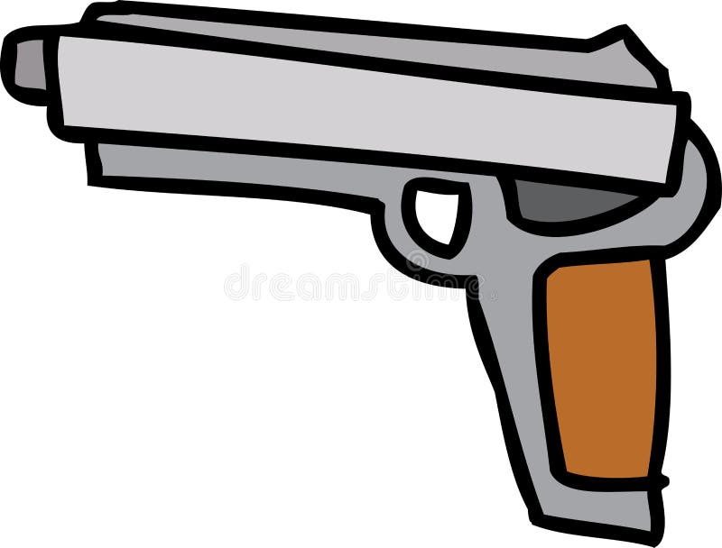 Cocking Pistol Stock Illustrations 11 Cocking Pistol Stock