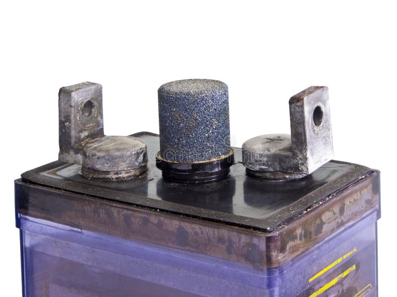 Single Electrode Used Car Sparks. Stock Image Image of closeup, garage 35208367