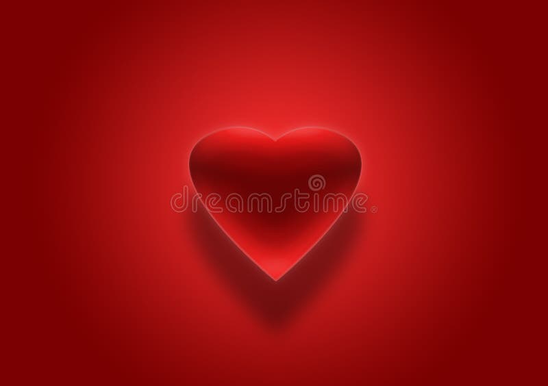 Single Centered Heart Background Wallpaper Design Stock Illustration -  Illustration of change, artwork: 137586538